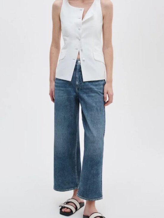 rag & bone Pants - rb Miramar Andi Ankle Wide-Leg Pant